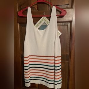 Striped knit sz XLRG tank top